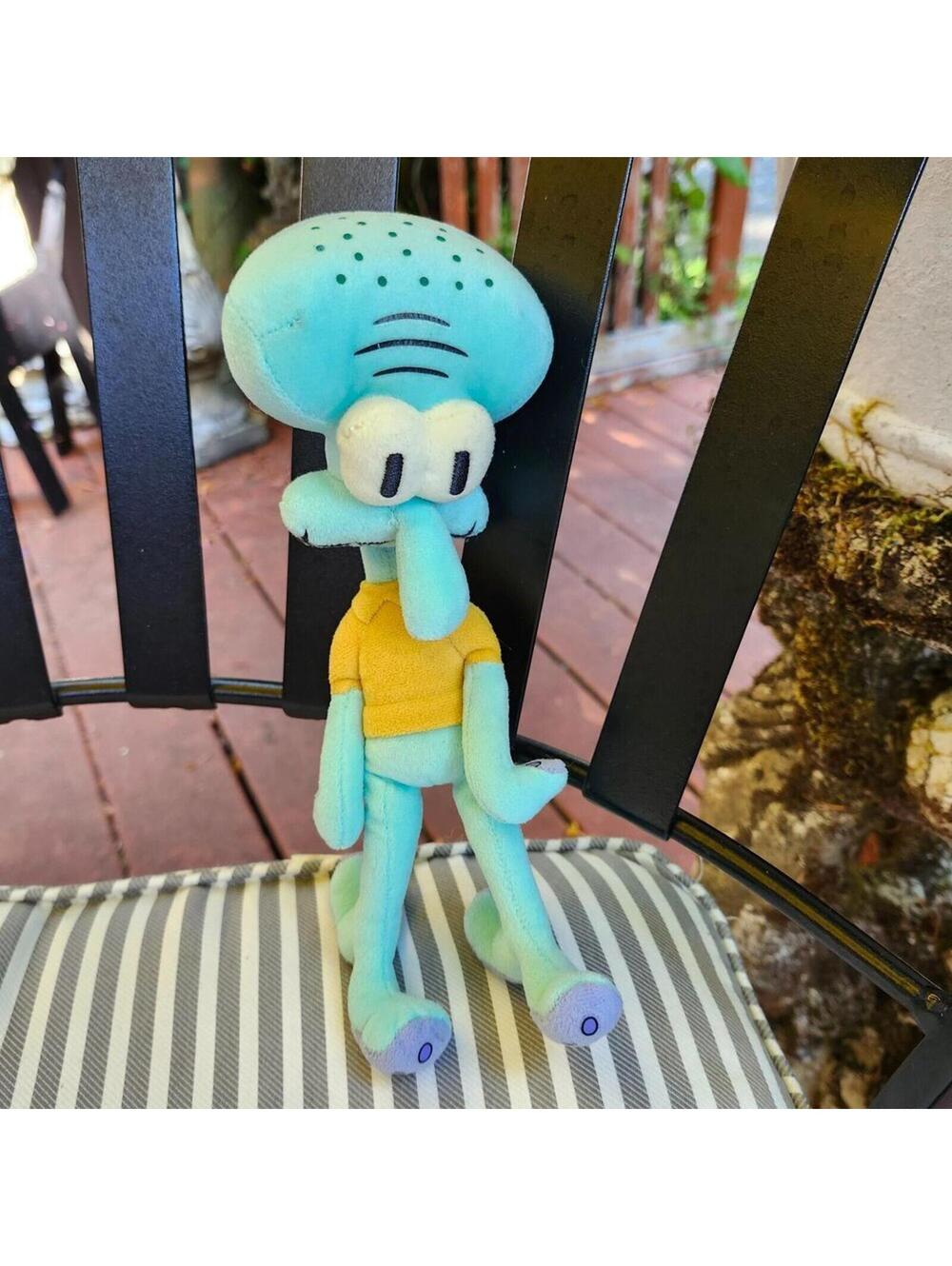 Ty Beanie Baby Squidward Tentacles the Squid Stuffed Animal Plush NO HANG TAG